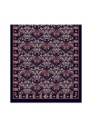 Şehri Şal Bambu Kraş Şal 6371 Lacivert Bordo