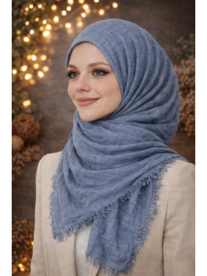 Bürümcük Şal Mavi