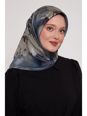 Levidor Kristal Eşarp D4 Petrol Mavi