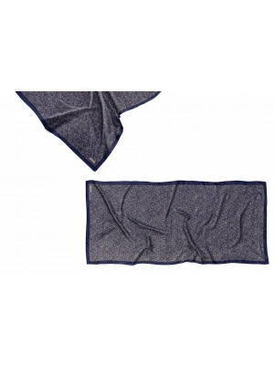 Mavi İpek Lacivert Serisi Soft Pamuk Şal D9