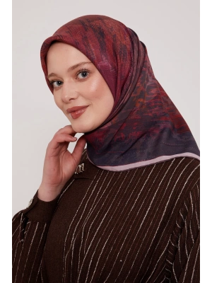 Levidor Royal Eşarp Batik Desen Mor