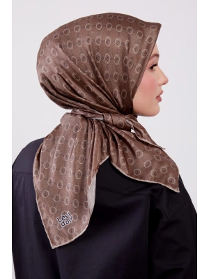 Levidor Kristal Eşarp D6 Koyu Vizon