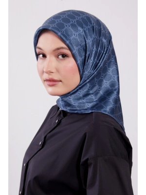 Levidor Kristal Eşarp D6 İndigo Mavi