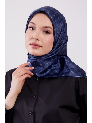 Levidor Kristal Eşarp D6 Lacivert Mavi