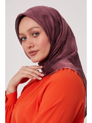 Bonjela Soft Eşarp D2 Çiçek Desen Gülkurusu