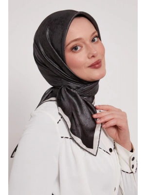 Levidor Kristal Eşarp Bulut Batik Antrasit