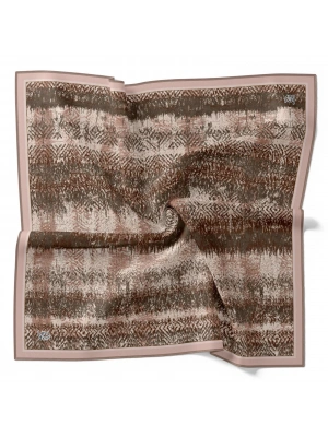 Levidor Kristal Eşarp Dalga Desen Vizon