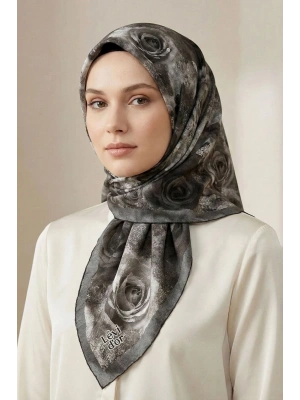 Levidor Kristal Eşarp Gül Desen Nefti