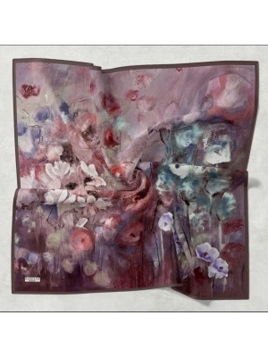 Mismara Organik Pamuk Eşarp D2 Mor