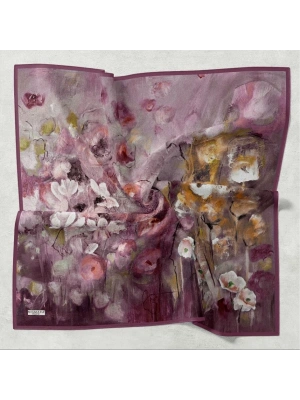 Mismara Organik Pamuk Eşarp D2 Lila