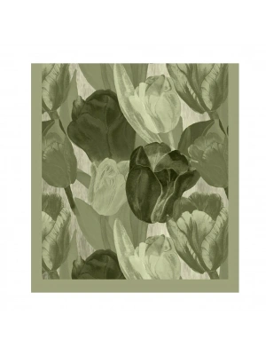 Şehri Şal Bambu Kraş Şal 6198 Yeşil