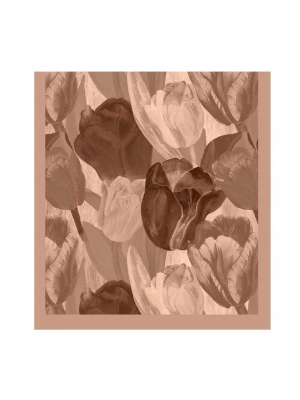 Şehri Şal Bambu Kraş Şal 6198 Somon