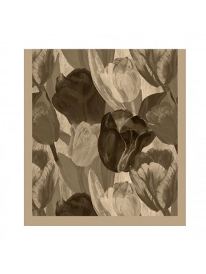 Şehri Şal Bambu Kraş Şal 6198 Vizon