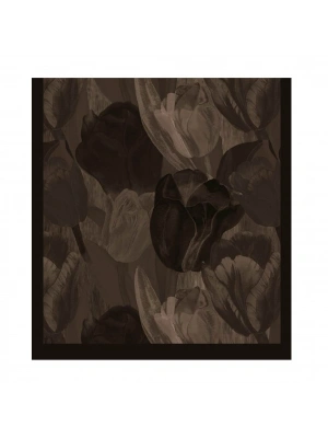 Şehri Şal Bambu Kraş Şal 6198 Siyah Kahve