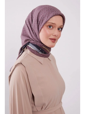 Levidor Royal Eşarp Kemer Desen Gül kurusu