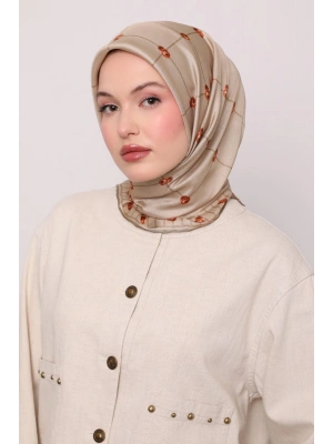 Levidor Kristal Eşarp D7 Bej