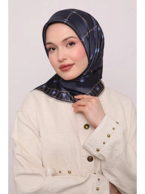 Levidor Kristal Eşarp D7 Lacivert