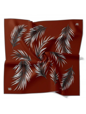 Levidor Kristal Eşarp D8 Koyu Kırmızı