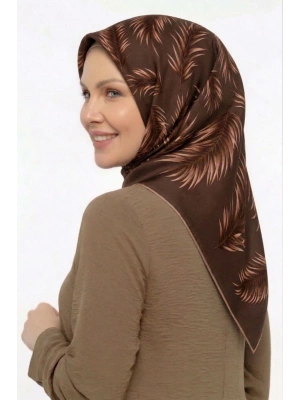 Levidor Kristal Eşarp D8 Kahve