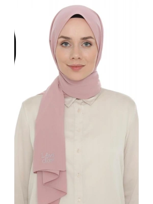 Levidor Medine İpeği Şal Flamingo
