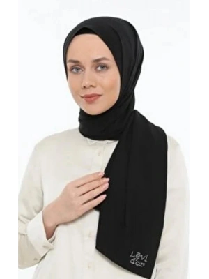 Levidor Medine İpeği Şal Siyah