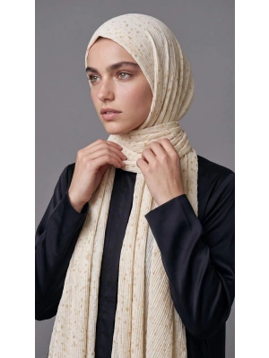 Levidor Müslin Benekli Şal Bebe Sarı