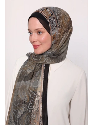 Luven Sara İpek Şifon Şal D19