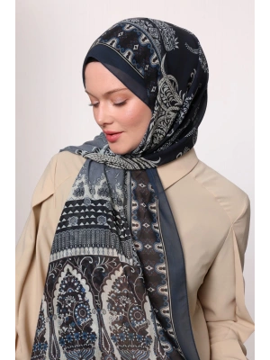 Luven Sara İpek Şifon Şal D2