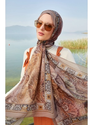 Luven Sara İpek Şifon Şal D21