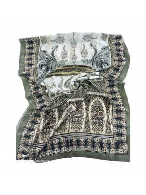 Luven Sara İpek Şifon Şal D6