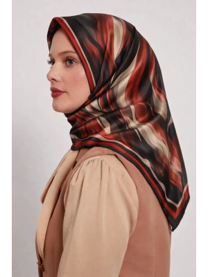 Mavi İpek Pamuklu Soft Eşarp D21