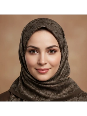 Şehri Şal Bambu Kraş Şal 6143 D4