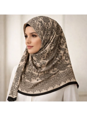 Şehri Şal Bambu Kraş Şal 6144 D2