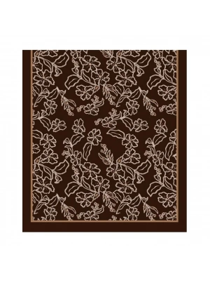 Şehri Şal Bambu Kraş Şal 6192 D5