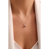 0.62 CT Damla Yakut & Pırlanta Kolye