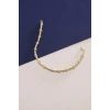 14 Ayar Altın Rolo Chain Bileklik