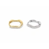 Halka Dalgalı İnci Piercing&Küpe