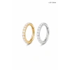 Halka Menteşe Kilit İnci Piercing&Küpe