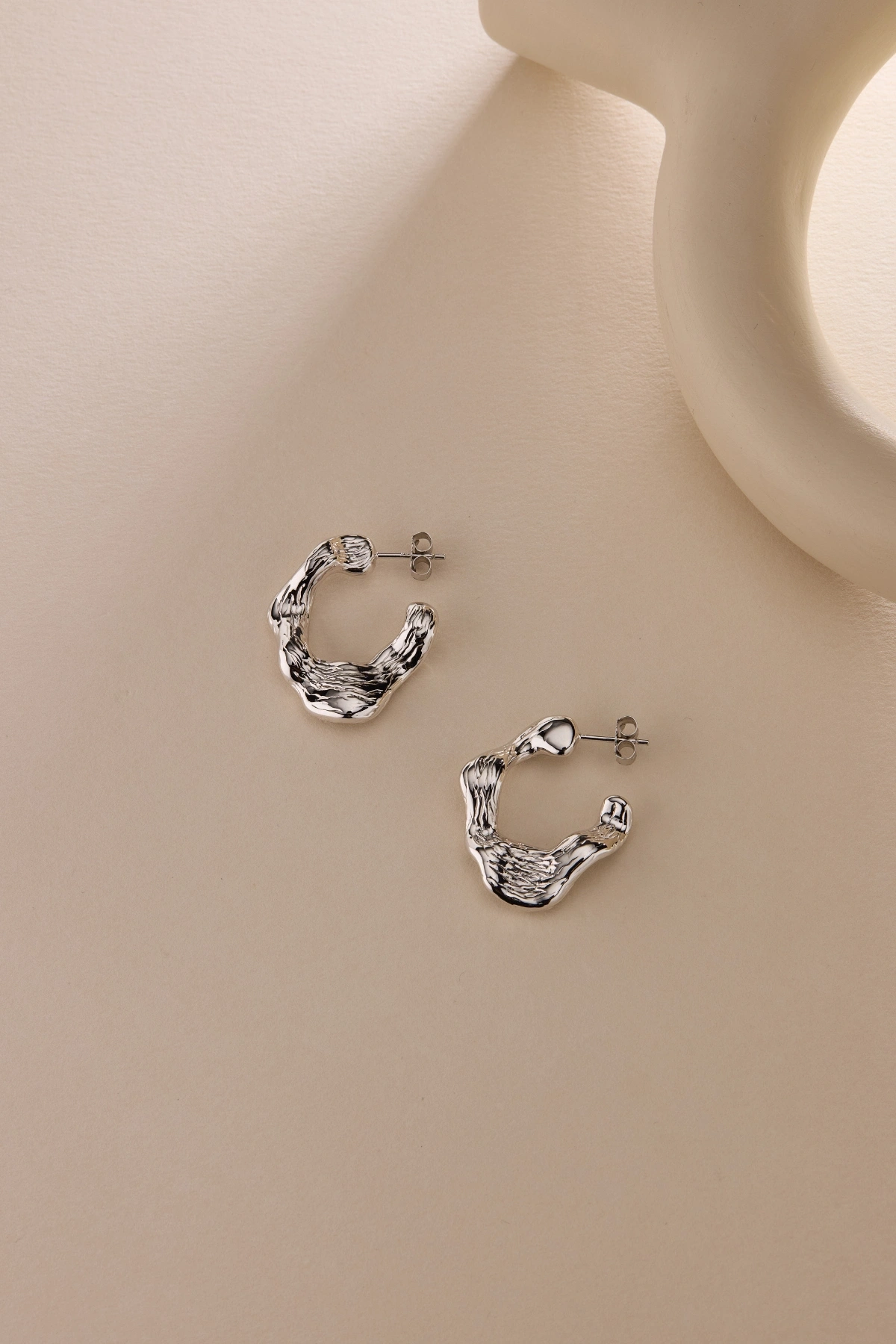 925 Ayar Gümüş Spike Küpe