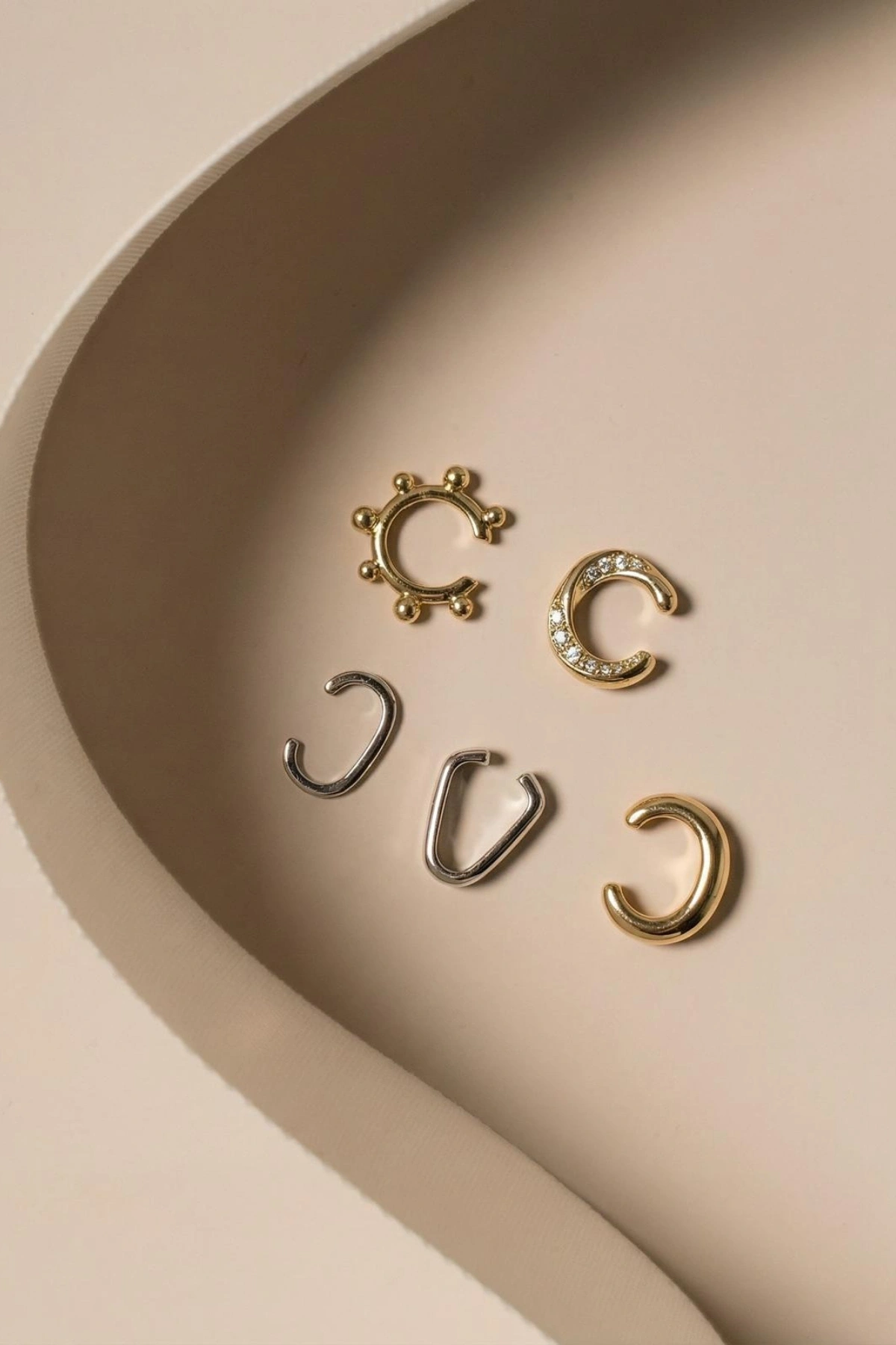 925 Ayar Gümüş Kıkırdak Küpe