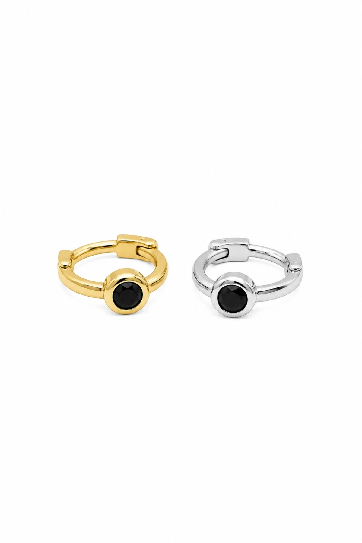 Halka Siyah Benek Piercing&Küpe
