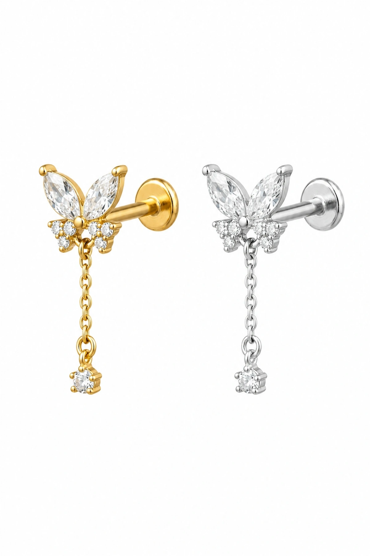 Piercing - Arkası Düz