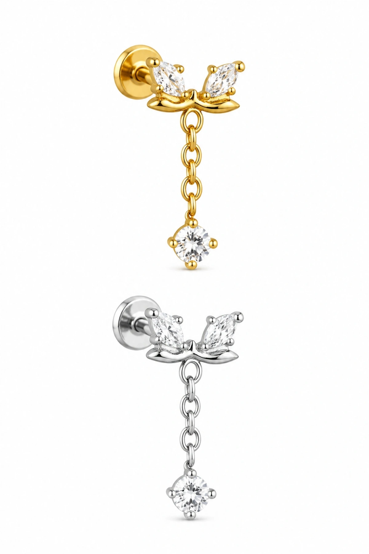 Piercing - Arkası Düz