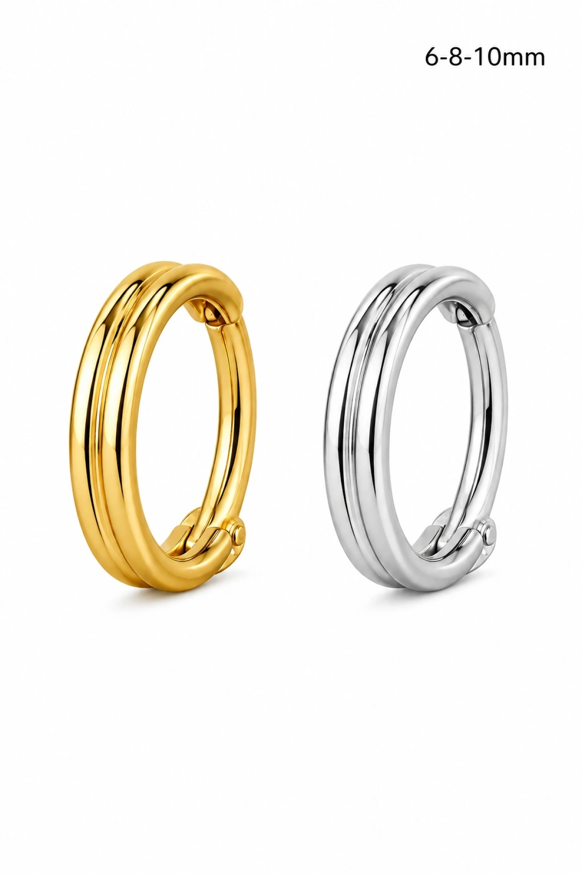 Halka Double Piercing&Küpe