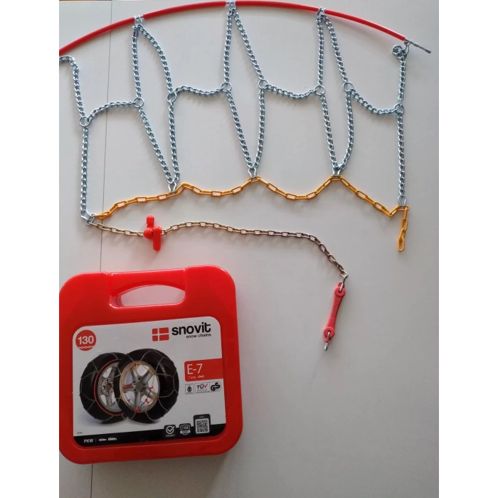 215/55R17 E7-110 Burgulu Özel Güçlendirilmiş Takmatik Kar Zinciri