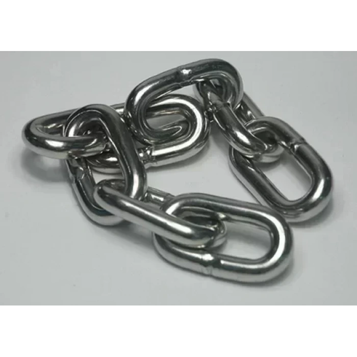 DIN766-7mm Galvanizli Kalibre Zincir
