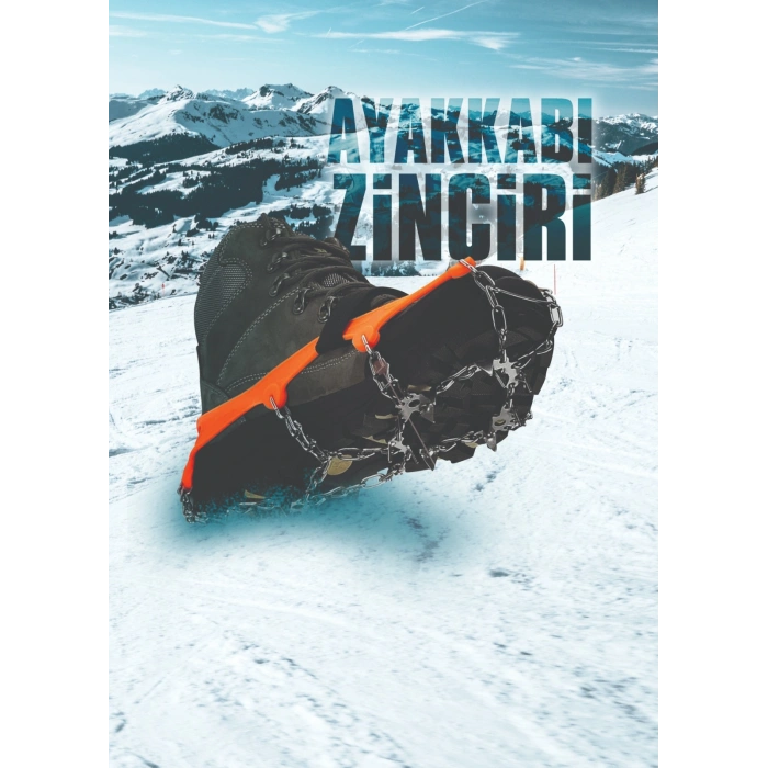 ŞDL Ayakkabı Kar Zinciri - 15 Dişli