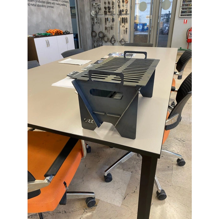 ŞDL - CIZZ3 MANGAL - DAHA SAĞLAM, KULPLU VE KOLAY TAŞINABİLİR, KOLAY KURULUM.