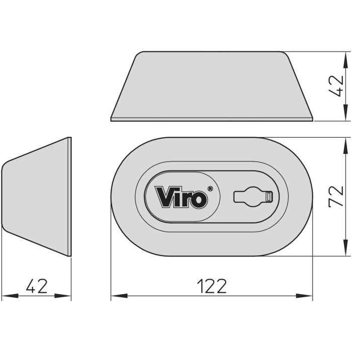 Ticari Araçlar, Karavanlar, Mini Vanlar İçin Güçlendirilmiş Çelik Kapı Kilidi - Kırılmaz, Güçlü ve korozyona dayanıklı yapısıyla VIRO VAN LOCK COMPACT