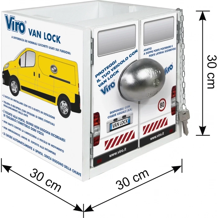 VAN LOCK UNIT, kamyon ve vanlar için üretilmiş zamak alaşımından tek parça. KIRILMAZ kilit.